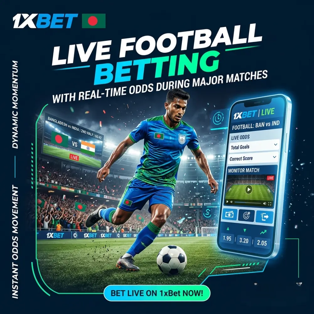 Live Football Betting with Real-Time Odds During Major Matches