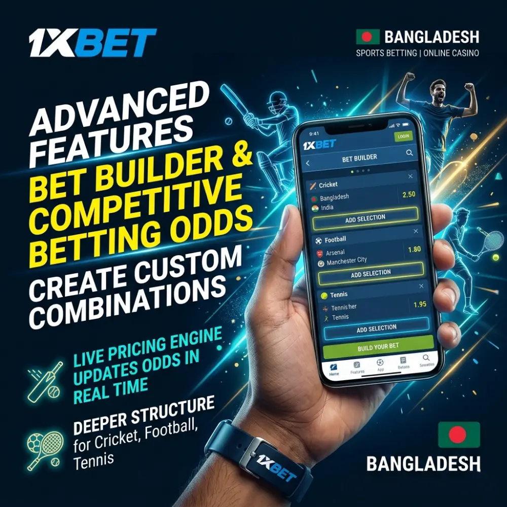 Advanced Features – Bet Builder and Competitive Betting Odds