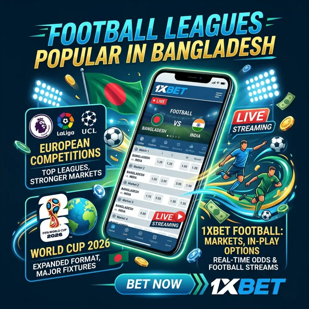 Football Leagues Popular in Bangladesh – European Competitions, World Cup 2026 and Local Viewing Trends
