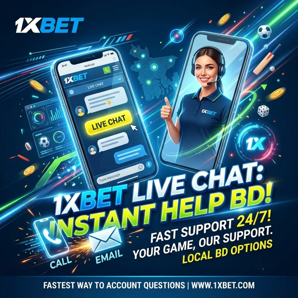 1xBet Live Chat Bangladesh and Instant Help Options